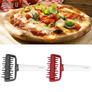 Daily U Pizza Dough Docker Roller ป้องกันเครื่องมือเชื่อมต่อพิซซ่าหนาแน่นพุพองพร้อม Spikes สำหรับครัวในบ้าน