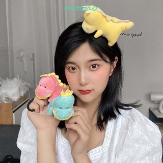 Mocho ที่คาดผม ตุ๊กตาไดโนเสาร์ สีชมพู สีเหลือง สีฟ้า สไตล์เกาหลี