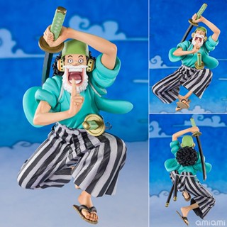 Usopp Wano ของแท้ JP แมวทอง - Figuarts Zero Bandai [โมเดลวันพีช]