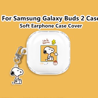 【ส่วนลด】เคสหูฟัง แบบนิ่ม ใส สําหรับ Samsung Galaxy Buds 2 Samsung Galaxy Buds 2