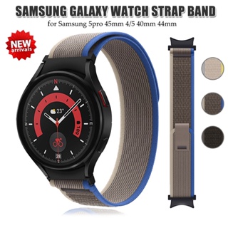 สายนาฬิกาข้อมือไนล่อน สําหรับ Samsung Galaxy Watch 5 4 44 มม. 40 มม. 20 มม. Correa Galaxy Watch 5 Pro 45 มม. 4 Classic 46 มม.