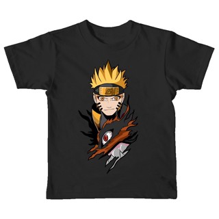 NEXเสื้อยืด แนวโน้ม ✟▧∈Naruto อะนิเมะเสื้อยืด ผ้าฝ้ายแขนสั้น พิมพ์ลาย Naruto ยอดนิยม