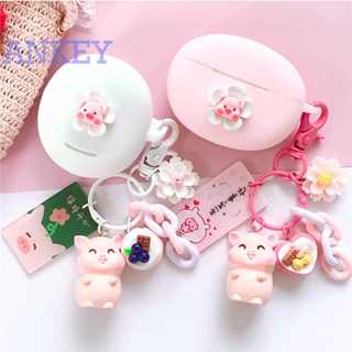 for Oppo Enco R2 Case Protective Cute Cartoon Cover Bluetooth Earphone Shell Accessories TWS Headphone Portable