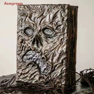 [Asegreen] ใหม่ หนังสือมายากล Necronomicon Dark Magic Book Demon Evil Dead Summon Book Altar Ceremony สําหรับตกแต่งห้องนั่งเล่น