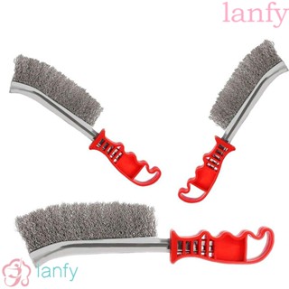 Lanfy อุปกรณ์ทําความสะอาดเตาย่าง กําจัดสนิม ไร้กลิ่น