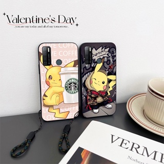 เคสโทรศัพท์มือถือ พร้อมสายคล้อง ทนทาน สําหรับ Infinix Tecno Pouvoir 4 LC7 4 Pro LC8