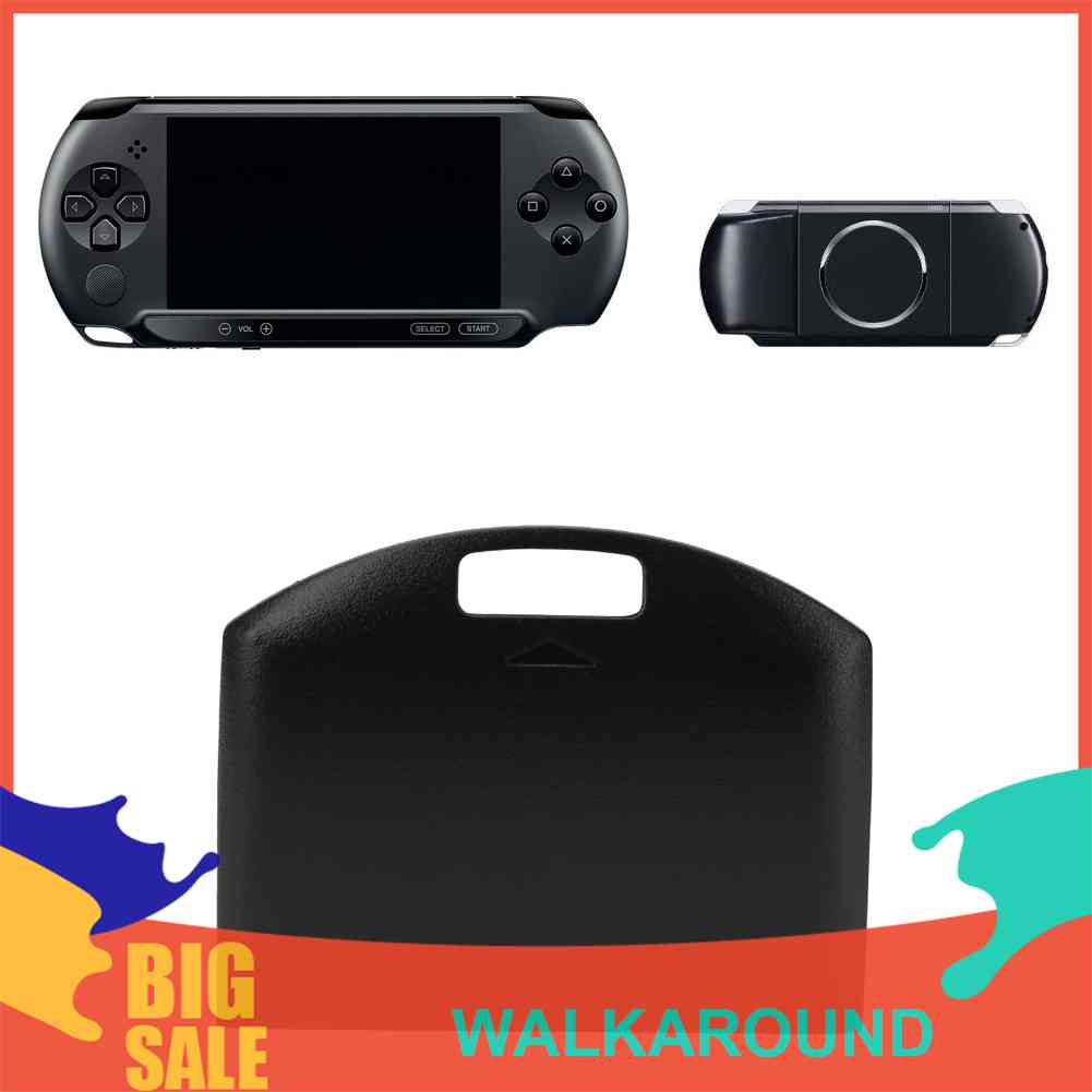 ฝาครอบแบตเตอรี่ ด้านหลัง แบบเปลี่ยน สําหรับ Sony PSP 1000 (สีดํา)
