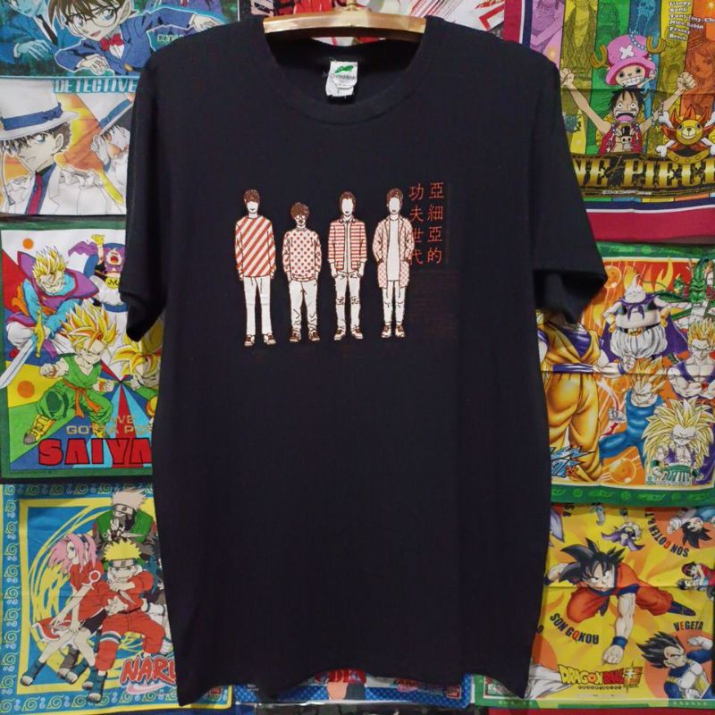 GTVเสื้อยืดผ้าฝ้ายพิมพ์ลาย เสื้อยืดมือสอง 🇯🇵 สไตล์วินเทจตะเข็บเดี่ยว วงดนตรีอัลเทอร์เนทีฟร็อก Asian 