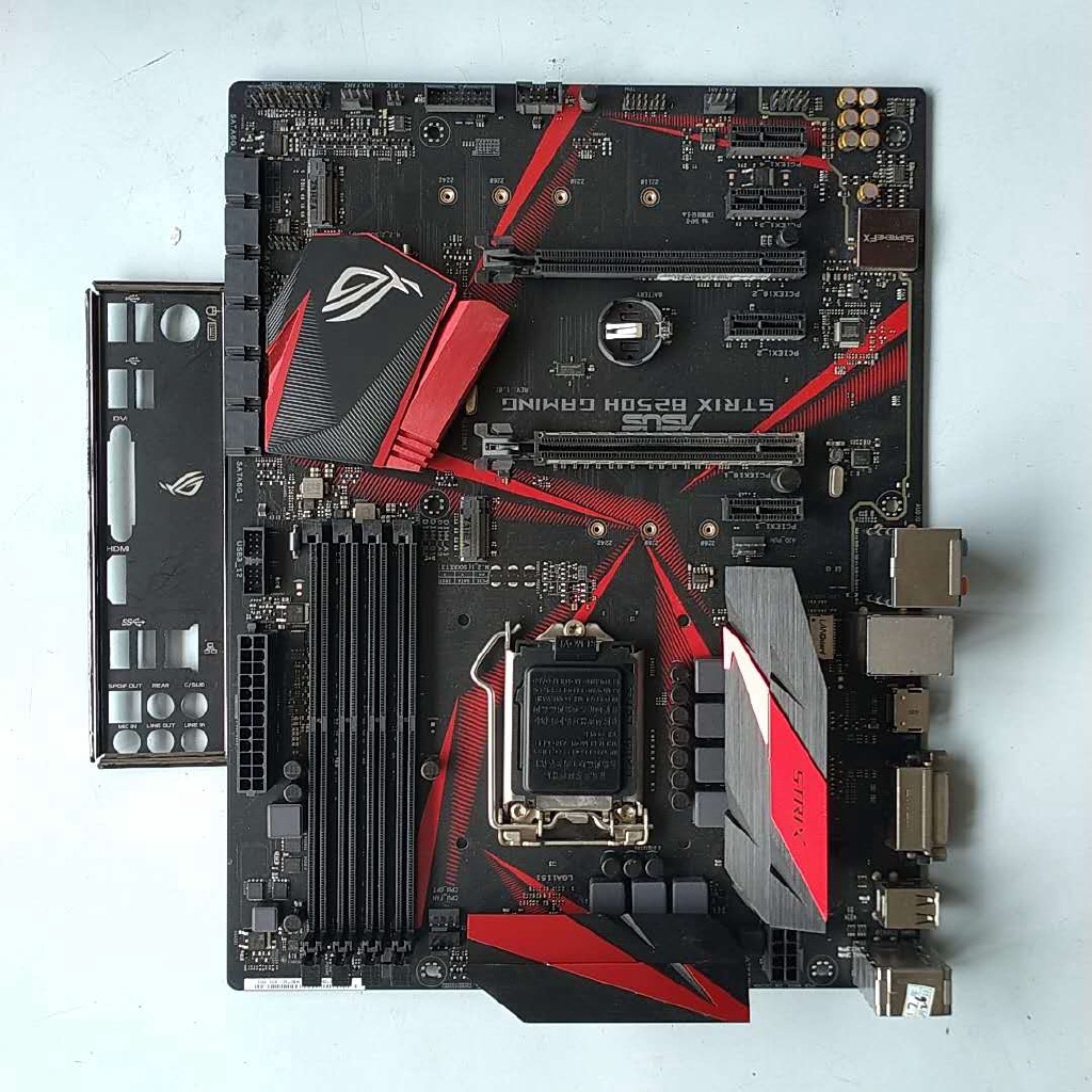 ASUS STRIX B250H GAMING b250 เมนบอร์ดเดสก์ท็อป LGA 1151 DDR4 64GB ATX ใช้เมนบอร์ด
