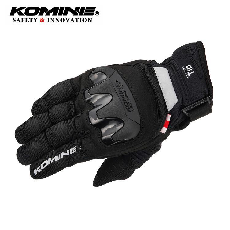 !! Komine GK220 Protect Mesh Gloves (จํากัดจุด) ถุงมือป้องกันการล่มสลายสําหรับขี่มอเตอร์ไซค์ ถุงมือสําหรับทุกเพศ