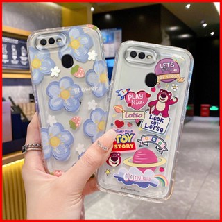 ใหม่ เคสโทรศัพท์มือถือแบบใส ลายการ์ตูนน่ารัก สําหรับ OPPO A12 A5S F9 Pro A11K A12 TYQN