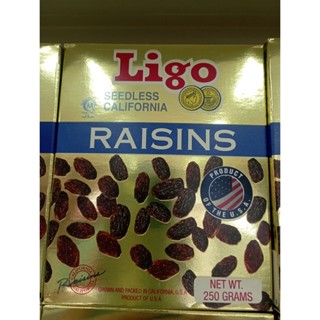 ลิโก ลูกเกด ไซส์ 250 GM Ligo Raisins Size 250 GM