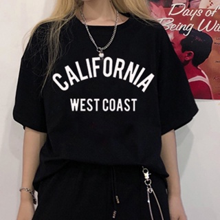 California west coast Women t shirt Cotton Casual Funny t shirt For Lady Girls Top Tee Hipster Tumblr ins Drop Ship NA-9