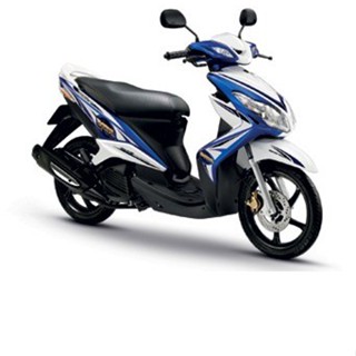 กระจกข้างและอุปกรณ์เสริมมอไซต์ กระจก แท้ศูนย์ MIO 115I/MIO 125(ก้านดำ)(YAMAHA MIO125/MIO115I/ยามาฮ่า