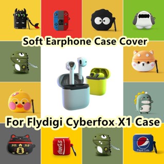 【Case Home】เคสหูฟัง แบบนิ่ม ลายการ์ตูนเกมคอนโซล สําหรับ FLYDIGI Cyberfox X1 FLYDIGI X1