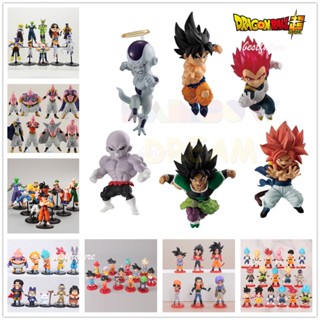 ของเล่นโมเดลฟิกเกอร์ Dragon Ball Broli goku Vegeta Friza Jiren Gohan PVC