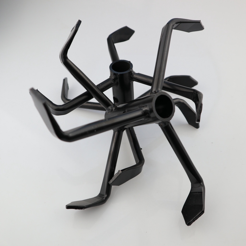 ใบหัวพรวนดิน หัวดายหญ้า ตะกุยดิน (ใบระเบิดดิน) ใส่กับหัวพรวนตัดหญ้าทุกรุ่น รูมาตราฐาน สินค้ารับประกัน By DEETOOLการเกษตร - รูปที่ 3