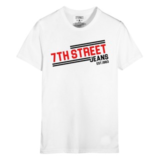 พร้อมส่ง ผ้าฝ้ายบริสุทธิ์ 7th Street (Basic) เสื้อยืด รุ่น MSP001 T-shirt