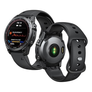 สายนาฬิกาข้อมือซิลิโคน ขนาด 22 มม. สําหรับ Garmin Forerunner 935 945 955 965