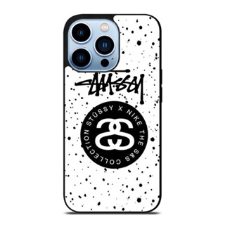 เคสโทรศัพท์มือถือ ป้องกันการตก ลาย Stussy Collection สําหรับ IPhone 14 Plus 13 Pro Max 12 Mini X