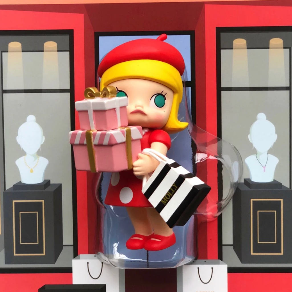 ของแท้ MOLLY VIP BJD Doll & Shopping Molly Figure Doll Ornament Gift