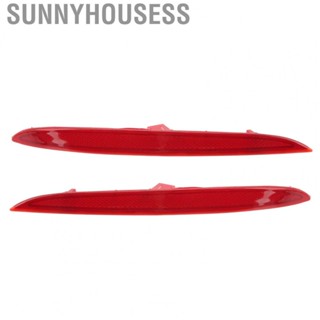 Sunnyhousess Rear Bumper Reflector  ABS Plastic Bumper Night Reflector OE Standard  for F26 X4 SERIES