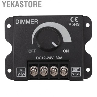 Yekastore PWM Dimming Controller Single Channel  Light Strip Dimmer Stable 50000H Service Life DC 12V To 24V for Home for Single Color