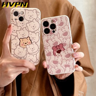 เคสโทรศัพท์มือถือ ซิลิโคนนุ่ม ลายการ์ตูนหมี วินนี่ ลอตโซ สําหรับ Huawei P30 Lite Nova 5T Nova 3i Nova 7i Y6P Y7A Y6 Pro Y7 Pro 2019 Y9S