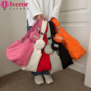 Lveror กระเป๋าสะพายไหล่ สะพายข้าง อเนกประสงค์ เบาพิเศษ แฟชั่น