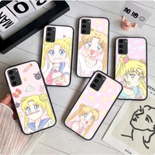 เคสโทรศัพท์มือถือแบบนิ่ม ลายการ์ตูนเซเลอร์มูนน่ารัก 60Q สําหรับ Samsung J4 Core J6 J8 2018 Plus J2 J5 Prime