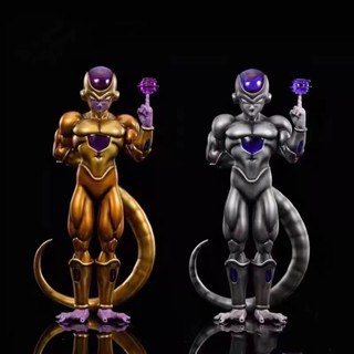 โมเดลฟิกเกอร์ Dragon Ball Series Temple Villain Frieza Great Demon King สีทอง สําหรับตกแต่ง