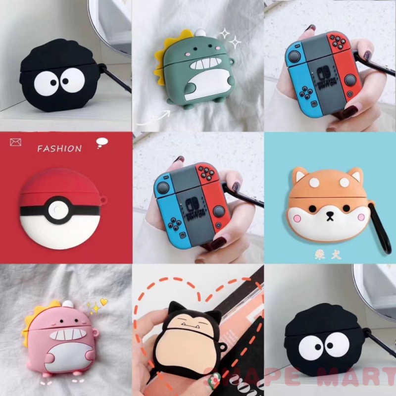 เหมาะสําหรับเสียงมายากล XKT02 การ์ตูนในหูหูฟังเคสป้องกันซิลิโคนกันกระแทกหูฟังกรณี