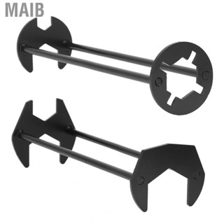 Maib Bathroom Sink Spanner  Sturdy Sink Wrench Carbon Steel Black Multifunctional  for Home