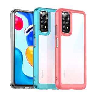 เคสโทรศัพท์มือถือแบบแข็ง โปร่งแสง กรอบนิ่ม สําหรับ Redmi Note 12 Pro 4G Note 12 Pro Note 12 Pro