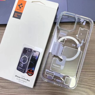 [Spigen] เคสโทรศัพท์มือถือแบบใส กันกระแทก ลาย Spigen Ultra Hybrid Zero One สําหรับ iPhone 14 Pro Max 13 12 Pro