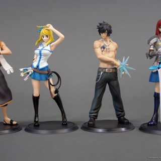 [สินค้าใหม่ ลดราคา] ฟิกเกอร์ Fairy Tail SC Series T Club Fairy Tail Lucy Gray Grey Elsa Naz