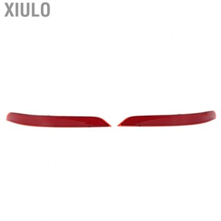 Xiulo Bumper Reflector  Impact Resistant 63147290091 Red Lens Rear Bumper Reflector  for X5 F15 2014-2018