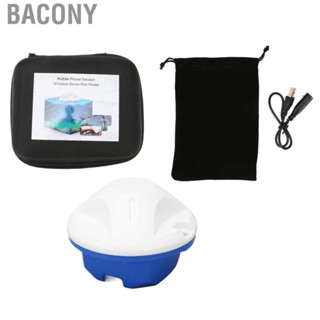 Bacony Fish Finder  Alert Fish Size Display Support  Connectivity Lightweight HD Display Underwater  Fish Detector  for Kayak Fishing for Boat Fishing