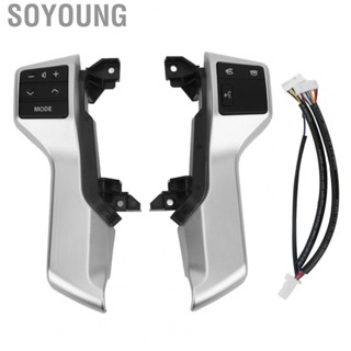 Soyoung Multifunction Steering Wheel Switch  Original Hole Design Steering Wheel Audio Button 84250‑60160  for Car