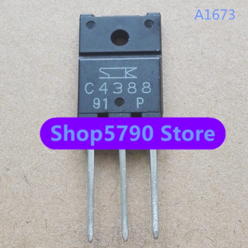 ยี่ห้อใหม่ A1673 C4388 2SA1673 2SC4388 TO-3PF คู่เครื่องขยายเสียงหลอด 5.6 หยวน