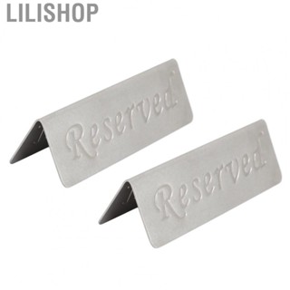 Lilishop Reserved Table Sign Reserved Sign Simple for Bars for Restaurants