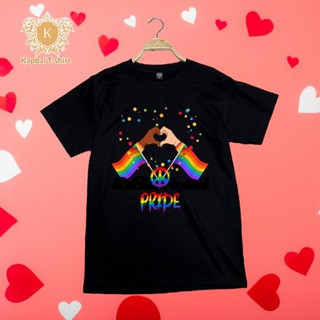เสื้อยืดแขนสั้นและแขนกุด ลาย pride month เทศกาลไพรด์ เสื้อลาย LGBTQ+ S-5XL