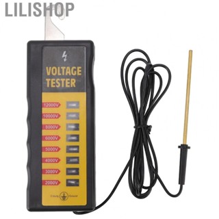 Lilishop Electric Fence Voltage Tester 8 Neon Lights Maximum Compact Ranch Load