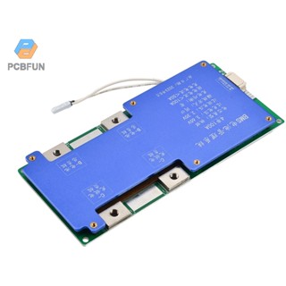 Pcbfun 4s/8s 14.6v/24v 100a Lifepo4 โมดูลบอร์ดป้องกันชาร์จแบตเตอรี่