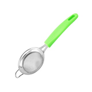 Home Handle Juice Tea Kitchen Stainless Steel Sturdy Sieve Food Colander Quinoa Mesh Strainer