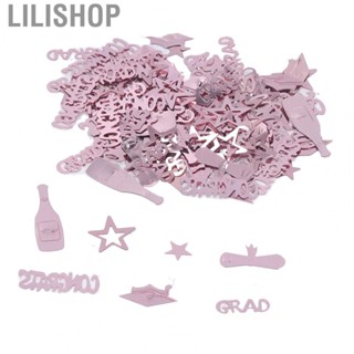 Lilishop Rose Gold Graduation Confetti  Rose Gold Graduation Confetti 100g  for Party for Graduation Decoration