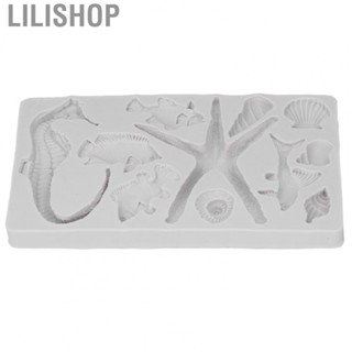 Lilishop Silicone Mold Fondant Mold Elastic for Oven for Microwave Oven for