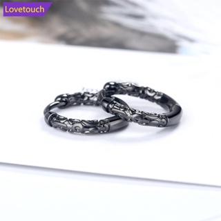 Lovetouch ต่างหูสตั๊ด ทรงกลม เรขาคณิต เรียบง่าย สวยหรู เครื่องประดับ สําหรับผู้หญิง D2F7