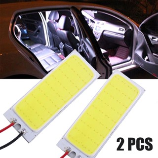 ⚡READYSTOCK⚡Panel Lamp Bulbs White 2Pcs Car Interior DC12V Xenon HID 36-COB LED Hot