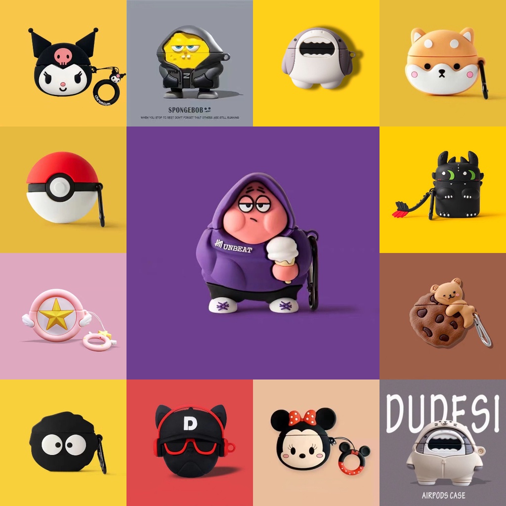 นําไปใช้กับ Remax Cozy Buds 2E เคส Case คสหูฟัง ลายการ์ตูนคุโลมิน่ารัก สําหรับ Remax CozyBuds 2E เคส